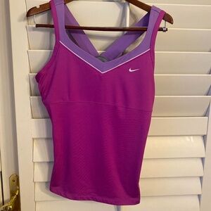 Nike Dri-Fit Pickleball Athletic Top Size Large